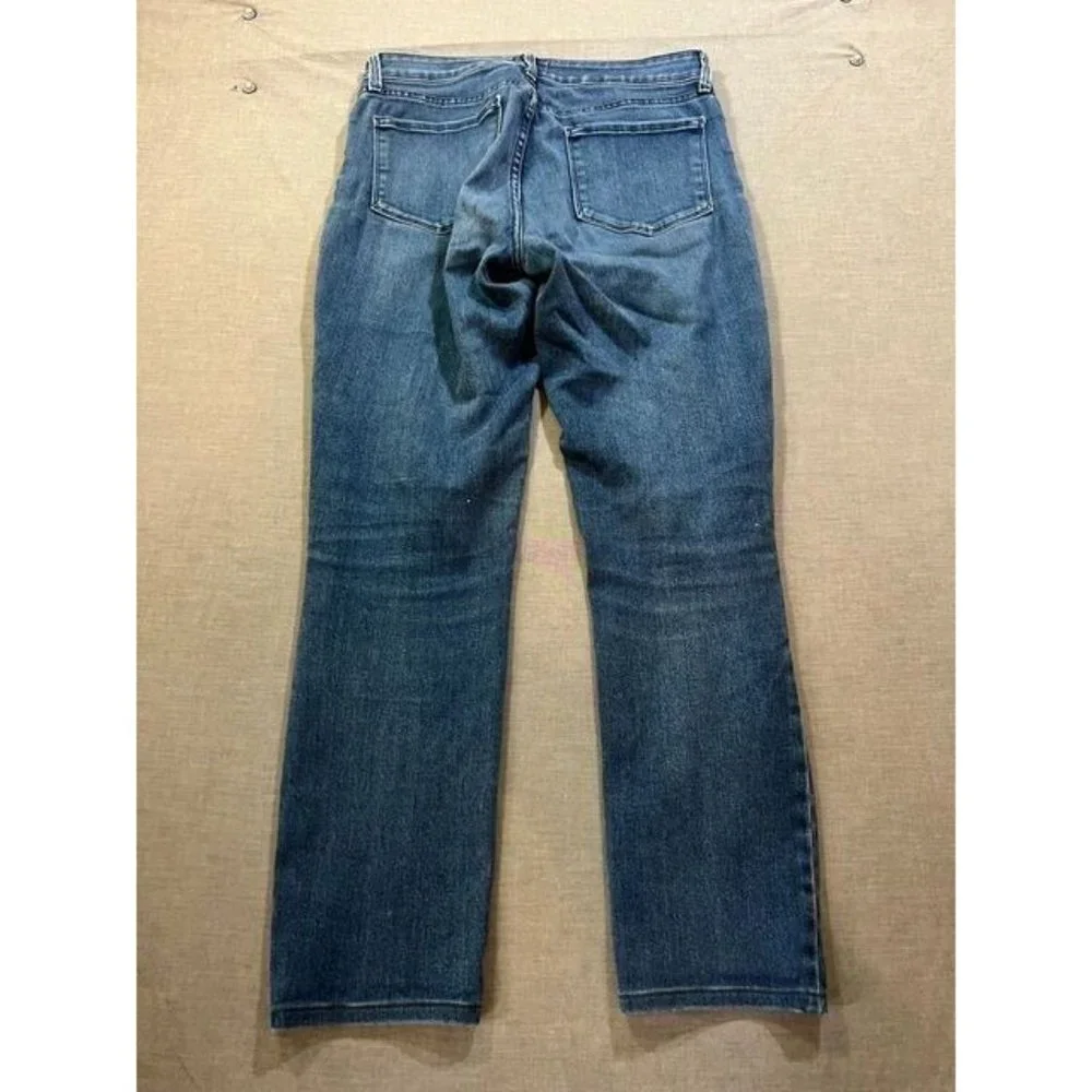 NYDJ Alina Leggings Pants‎ Womens 6 Blue Denim Belted Pockets 32x29. - Picture 8 of 13